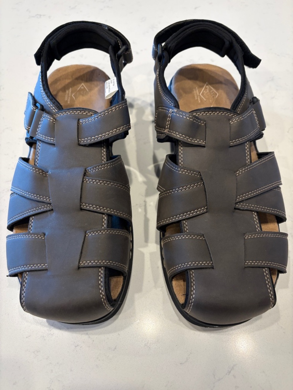 Men's Brown Strappy Fisherman Sandals